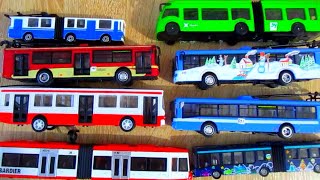 Toy Trolleybuses Siku Bombardier Tram Siku  Articulated Bus 1617