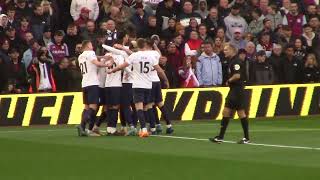 손흥민 Son Heung-Min gets a second for spurs | Aston Villa 0-4 Tottenham Hotspur