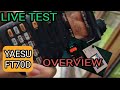 YAESU FT70D Overview & Live Test