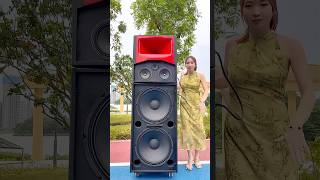 Loa di động gấp gọn 5 đường tiếng bass đôi 40 siêu treble kèn nghe nhạc hát karaoke ngoài trời