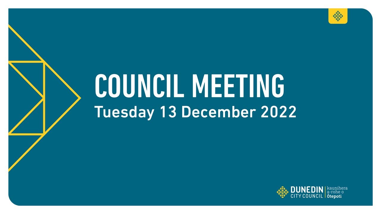 Council Meeting - 13 December 2022 - YouTube