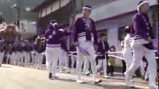 2016堺市南区（上神谷地区）だんじり祭り　泉田中、入魂式⑫お披露目曳行（平成28年2月28日）