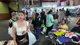 BANGKOK Walking Tour - PRATUNAM Night Market