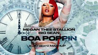 Megan Thee Stallion, Big Sean & Three 6 Mafia - BOA Poppin (A JAYBeatz Mashup)