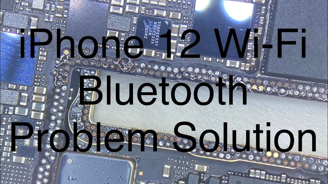 IPhone 12 Wifi And Bluetooth Problem Solution - YouTube