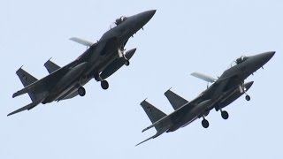 静浜基地航空祭2014 F-15機動飛行 JASDF Shizuhama Air Show