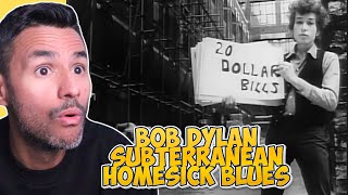 Bob Dylan - Subterranean Homesick Blues (REACTION) WRITER REACTS - First Time Hearing It