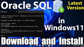 How To Install SQL Plus In Windows 11 | How To Download SQL Plus In Windows 11 | Easy Method 2025 |