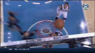 JJ Barea Attempted Tip Dunk @ Dallas