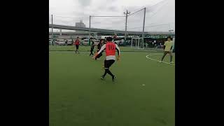 完全にしてやられたプレー スルーが効いてる #shorts #futsal #フットサル #結果論 #初心者 #サッカー #futbol #soccer