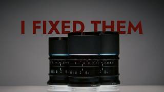 I Fixed These Lenses… | Sirui Saturn 1.6x Anamorphic