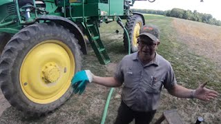 Battling Weeds! Inside View of Herbicide Application