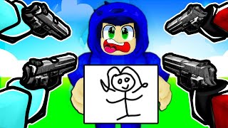 ROBLOX DRAW or DIE... 😂 (QUICK DRAW)