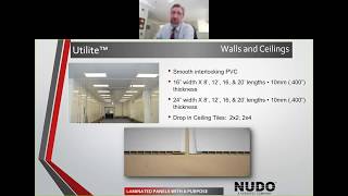 NUDO Utilite Interlocking Wall and Ceiling Panels