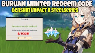 Buruan Limited Redeem Code - Genshin Impact x Steelseries
