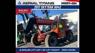 2017 SKYTRAK 6042  SN4786 *FOR SALE* #skytrak #constructionequipment