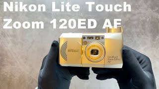 Unboxing Nikon Lite Touch Zoom 120ED AF Film Camera | ASMR