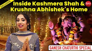 Inside Kashmera Shah \u0026 Krushna Abhishek's HOME for Ganesh Chaturthi celebrations | Musical Darshan