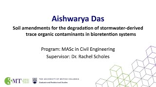 Aishwarya Das, 'Bioretention systems' : 2024 UBC 3MT Semi-finalist