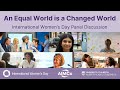 2021 International Women's Day Panel: An Equal World is a Changed World