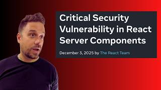 URGENT: Fix This React Exploit Immediately