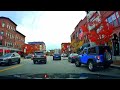 driving downtown concord nh 4k the capital of new hampshire usa