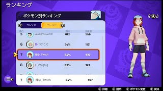 ｛ポケモンユナイト参加型｝カビゴン世界７位でイキってる間抜けのフレンドマッチorスタンダード参加型！