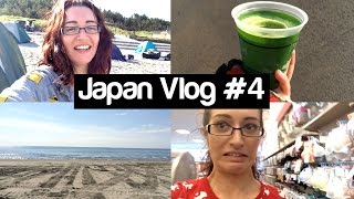 Travelling To A Japanese Beach & Going Shopping // JAPAN VLOG WEEK 4!