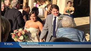 KXAN's Phill Robb gets married!