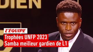 Trophées UNFP 2023 - Brice Samba (RC Lens) élu meilleur gardien de Ligue 1
