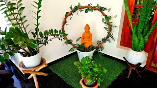 പൂന്തോട്ടം എങ്ങനെ എളുപ്പത്തിൽ ഭംഗിയാക്കാം /simple garden idea. EP385