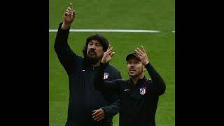 Former assistant manager at Atletico Madrid Mono Burgos has criticised Los Rojiblancos 