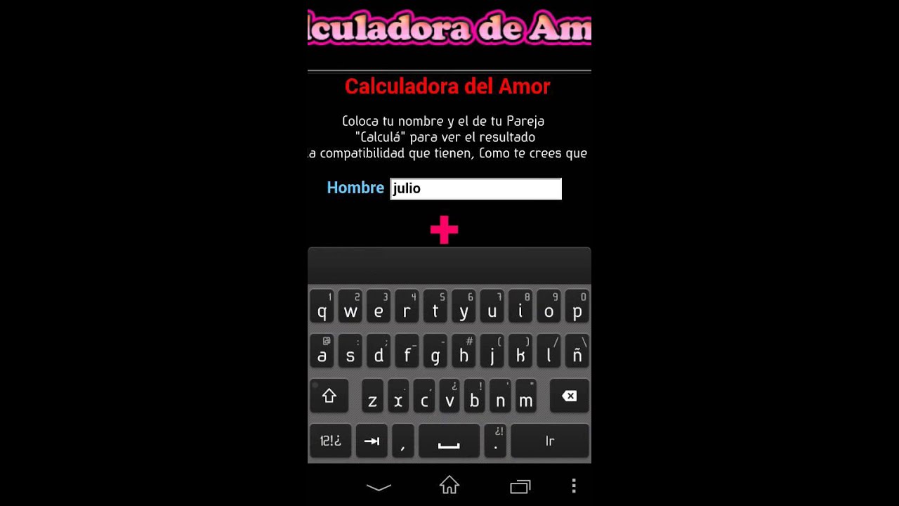 La Calculadora Del Amor - YouTube