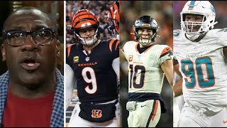 FIRST TAKE | Shannon on Playoff Picture after Wk 17: Bengals, Broncos or Dolphins making playoffs?