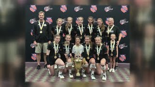 Boiler Juniors club volleyball 13u team wins AAU national championship