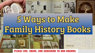 5 Essential Tools to Create Family History Books Quickly