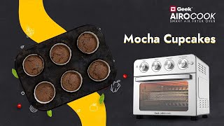 How to make Cupcake in Oven | Geek AiroCook Air Fryer Oven