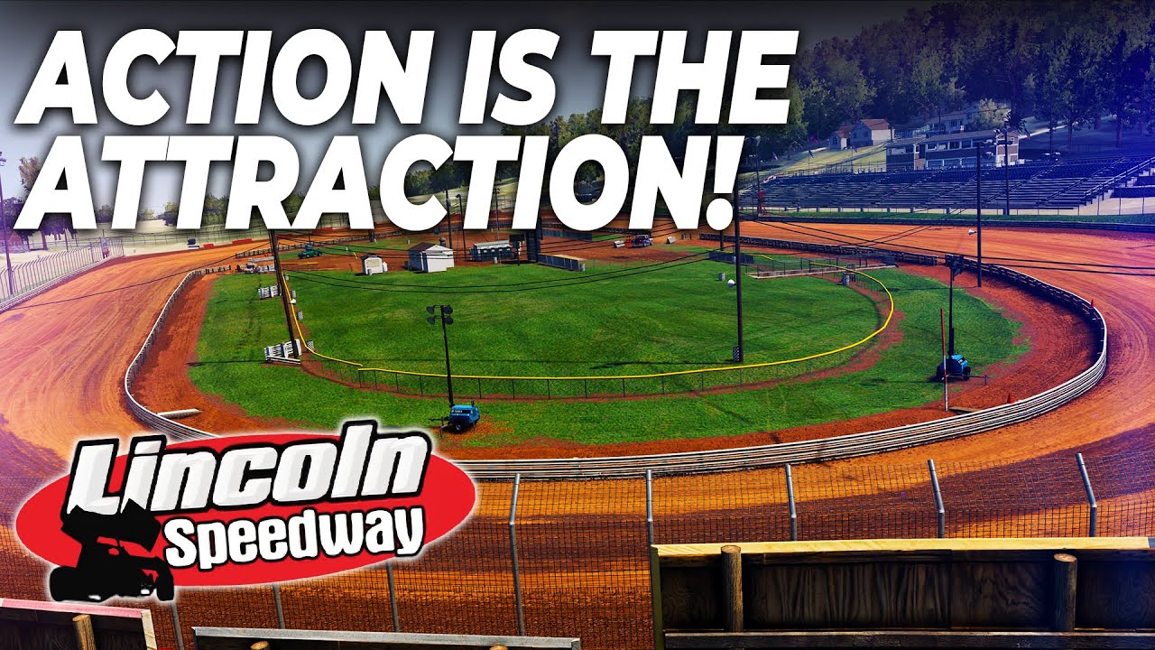 Lincoln Speedway First Look! Where Will The Line Be? - YouTube