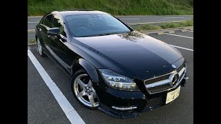 adloop-cars　H25年6月式 W218 CLS350ブルーエフェシェンシーAMGスポーツpackage 走行6.3万㌔ 車検令和5年3月迄 ヤナセ整備 走行中可 フルセグTV 注文品