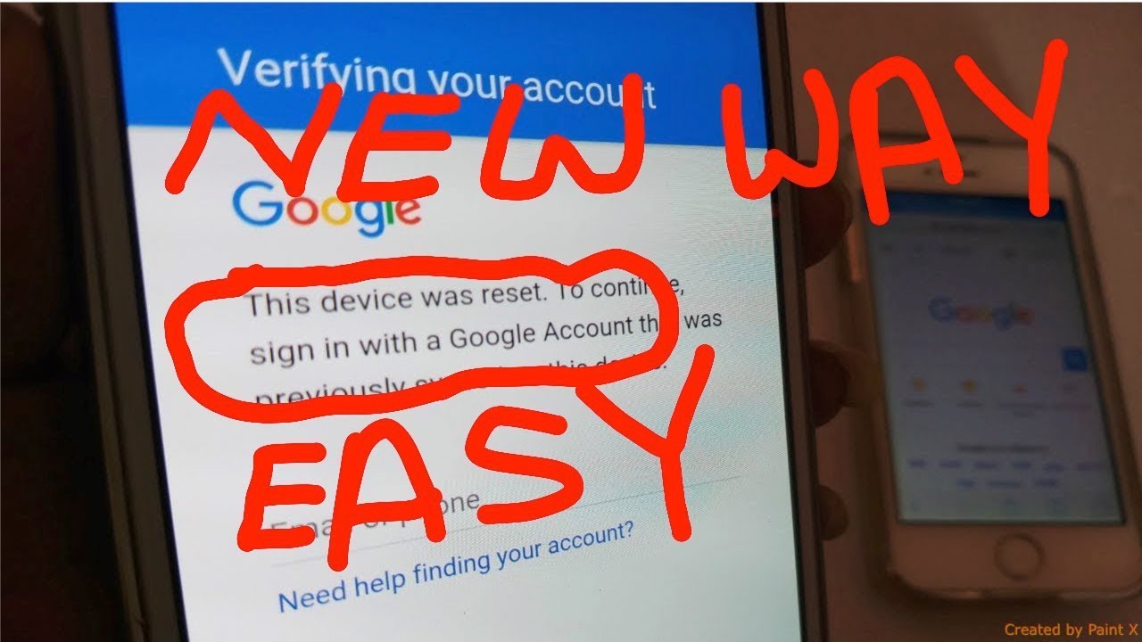 Bypass Google Account Samsung --2018 (Easy Way) - YouTube