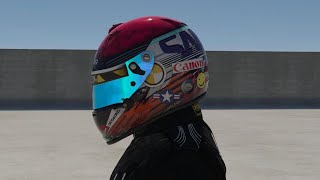 Akira / Cyberpunk GT7 Helmet Livery