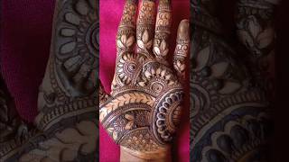 Beautiful ❤️ mehandi design #youtubeshorts #short #mehndi #reels #viralvideo