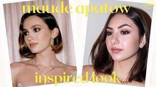 Recreating MAUDE APATOW'S Venice Film Festival Makeup Look! Red Carpet Halo Eye ✨ | Making It Up