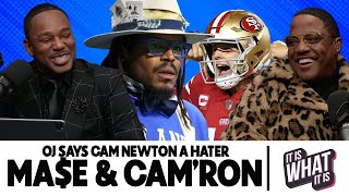 OJ SIMPSON SAYS CAM NEWTON JUST BE HATING ON BROCK PURDY  | S3 EP23