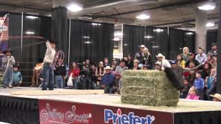 2012 Stetson Country Christmas and World Championship Dummy Roping for Kids Finalists