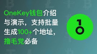 No9. OneKey电脑版数字货币钱包介绍与使用说明，这可能是我见过最好用的加密货币钱包了