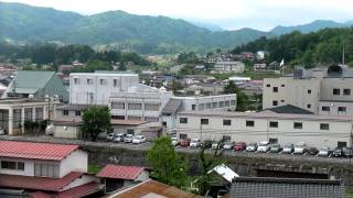 屋上からの奥出雲、横田