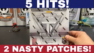 Two NASTY Patches inside this box of 2013-14 Panini Titanium Hockey!