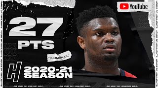 Zion Williamson 27 Points Full Highlights vs Jazz | January 21, 2021 | 2020-21 NBA Season