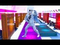 So I made the Fortnite Emote music using the In-Game Music Blocks..! pt. 2